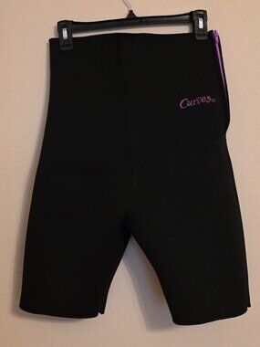 Curves Long Leg Thermo Shorts Size M
